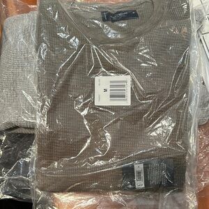 NWT Lucky Brand Men’s Thermal Top Heather Green, Sz Med